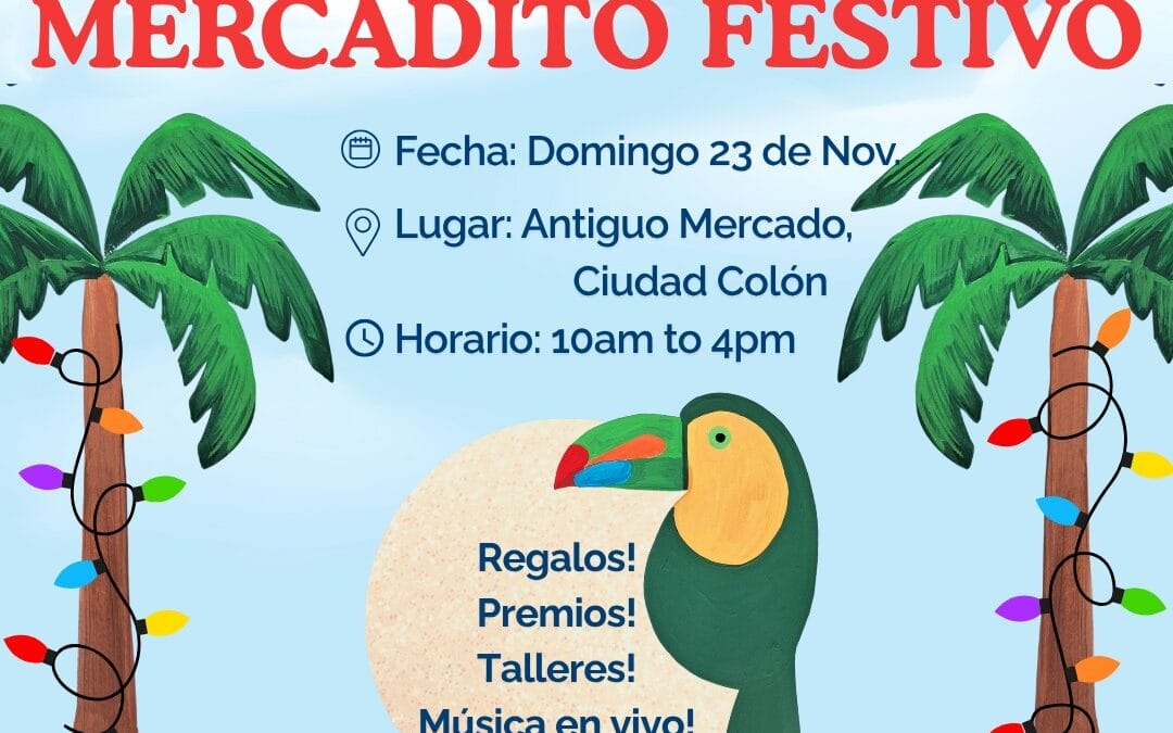 ¡Ven a comprar al Mercadito Festivo de PWNCR!
